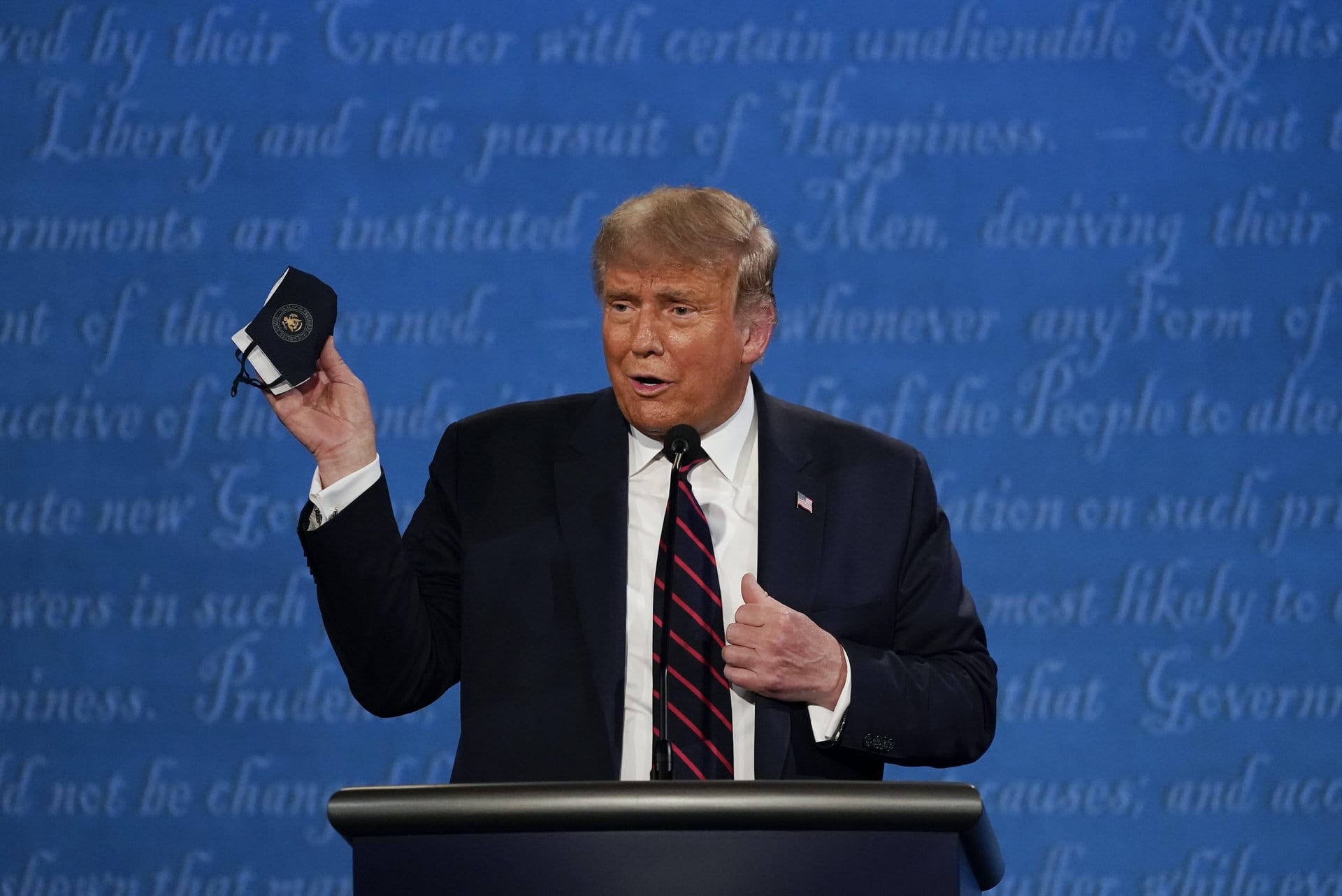 Trump's COVID diagnosis reminds voters of xenophobic comments he made at the debate