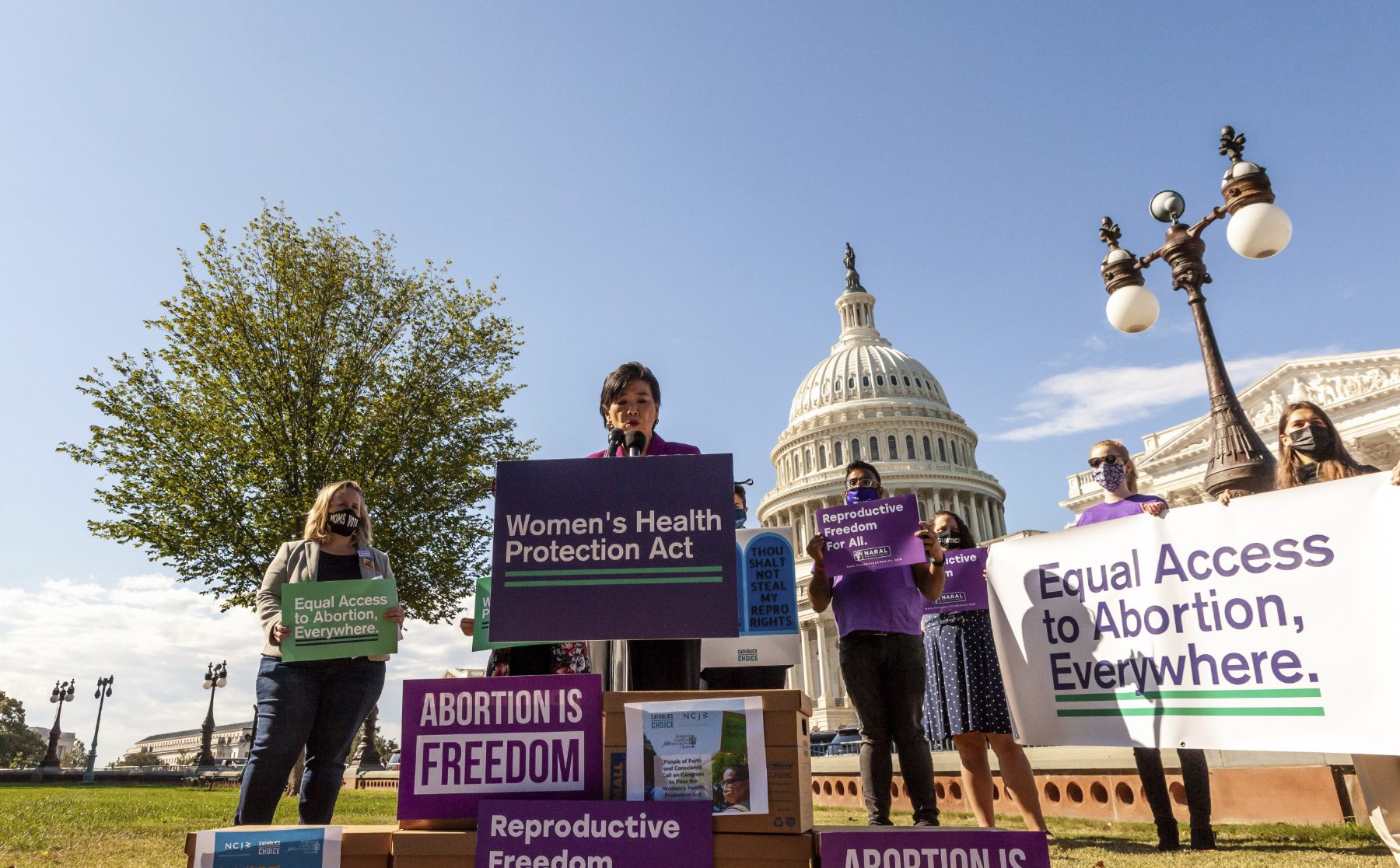 Abortion rights groups wade into voting rights and filibuster fights