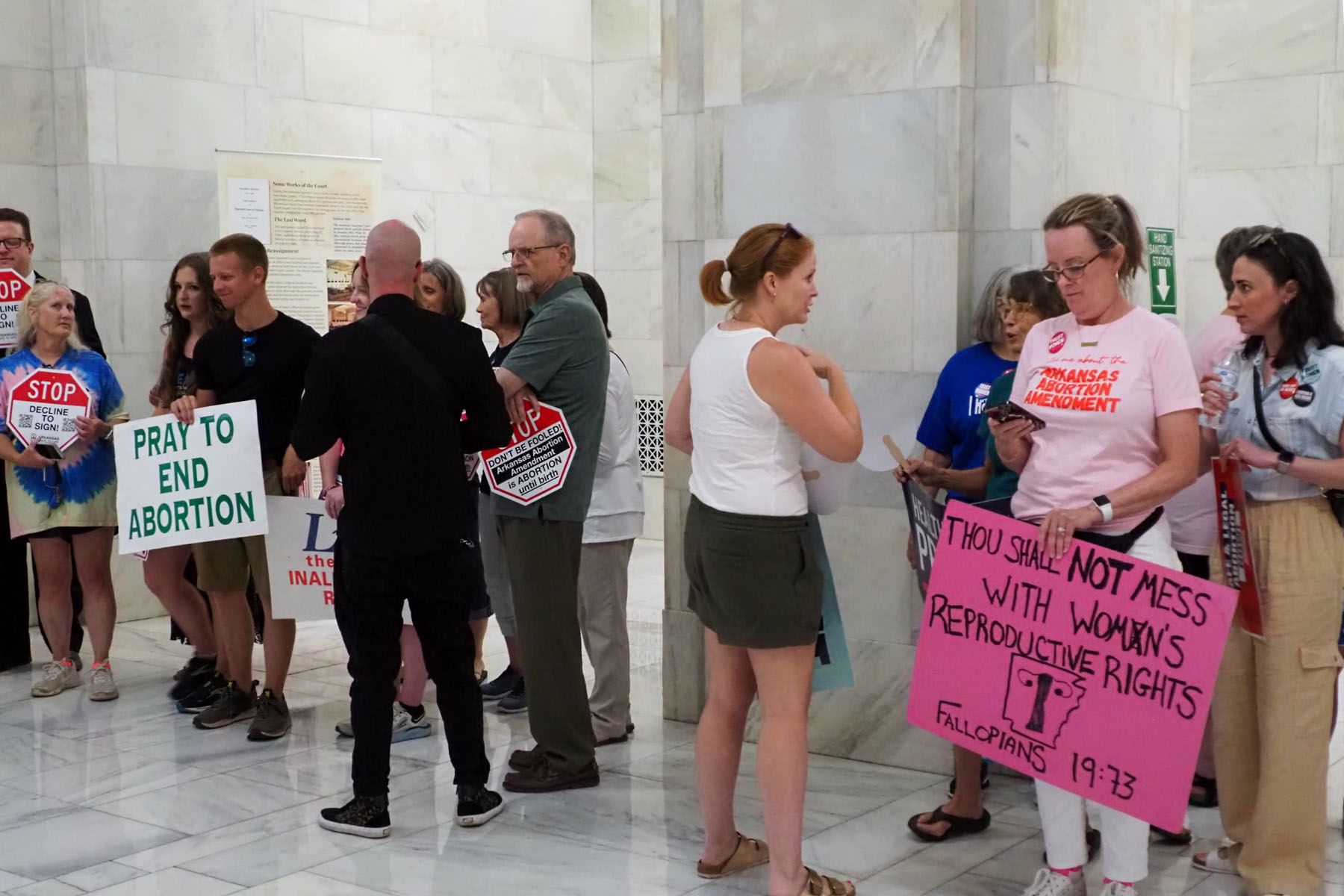 Arkansas abortion amendment off the ballot due to paperwork errors