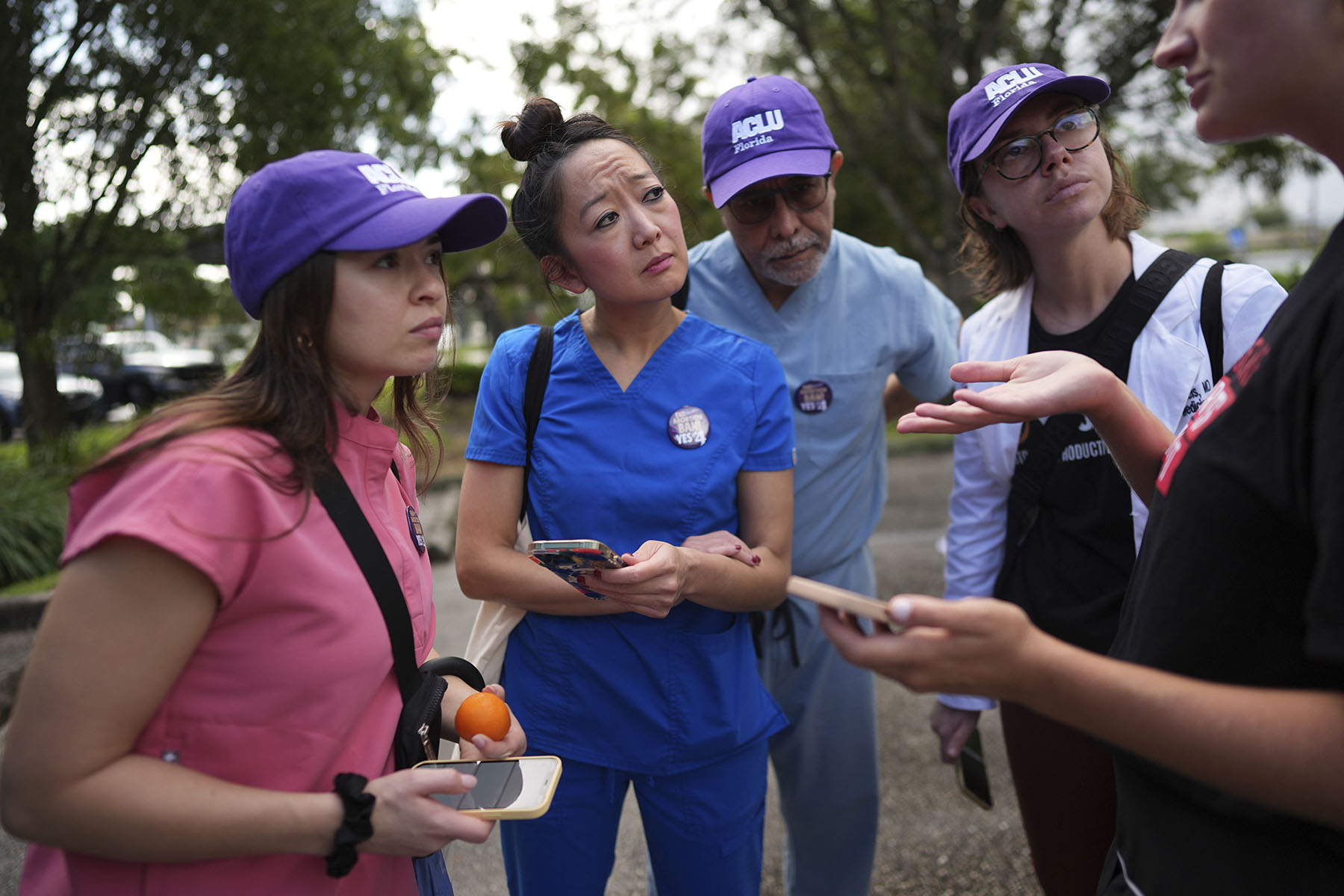 Abortion ballot measures had support even as counties voted for Trump