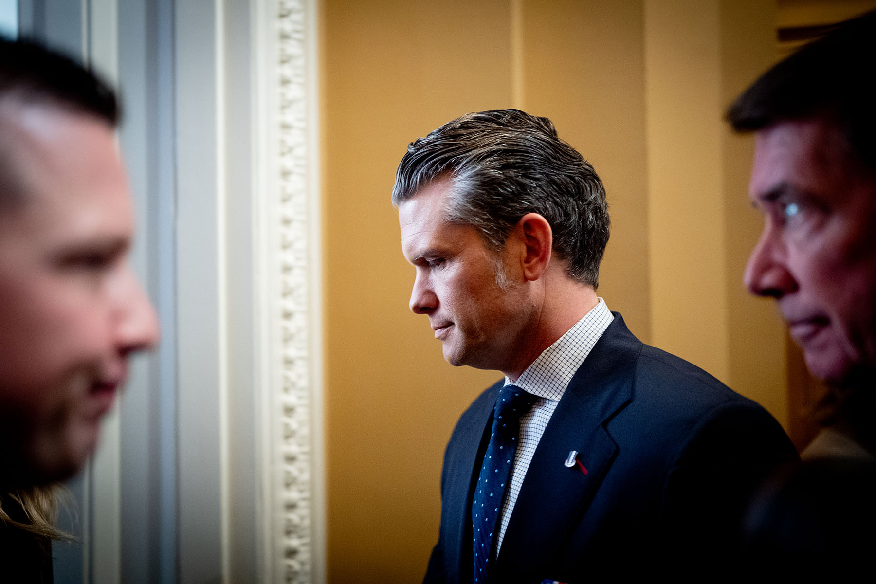 Women lawmakers, military veterans raise concerns about Hegseth