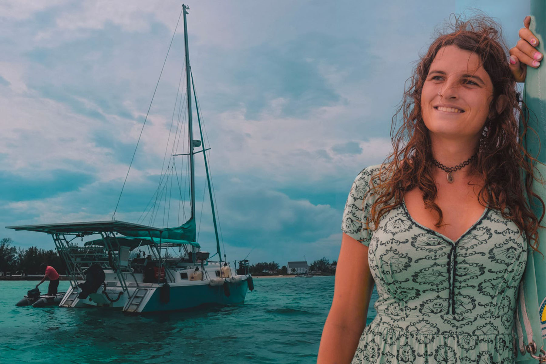 Trans woman escapes Trump's America and finds peace on the ocean