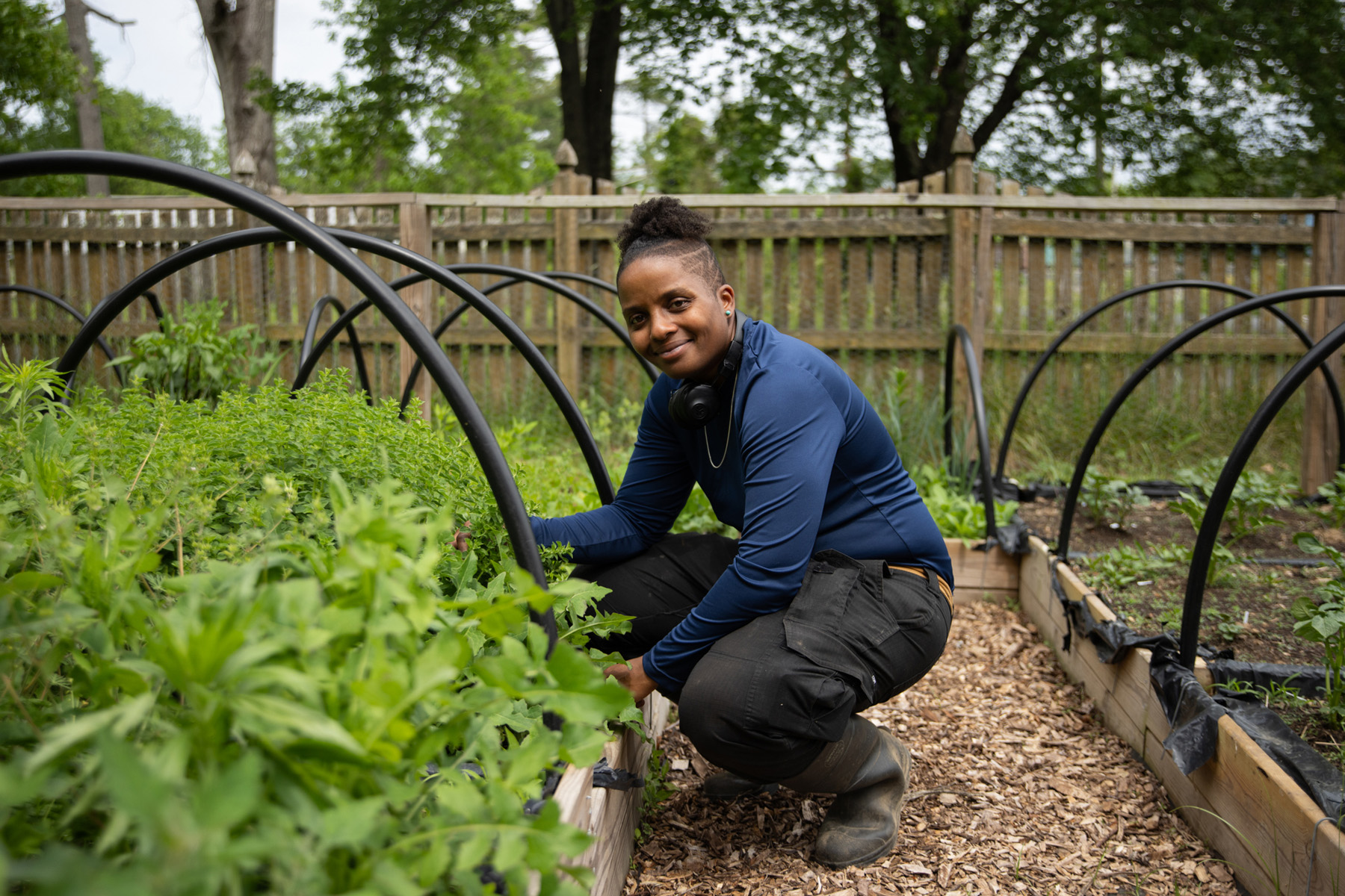 Black woman-owned Mel 'n Nem farm tackles food insecurity, one skill at a time