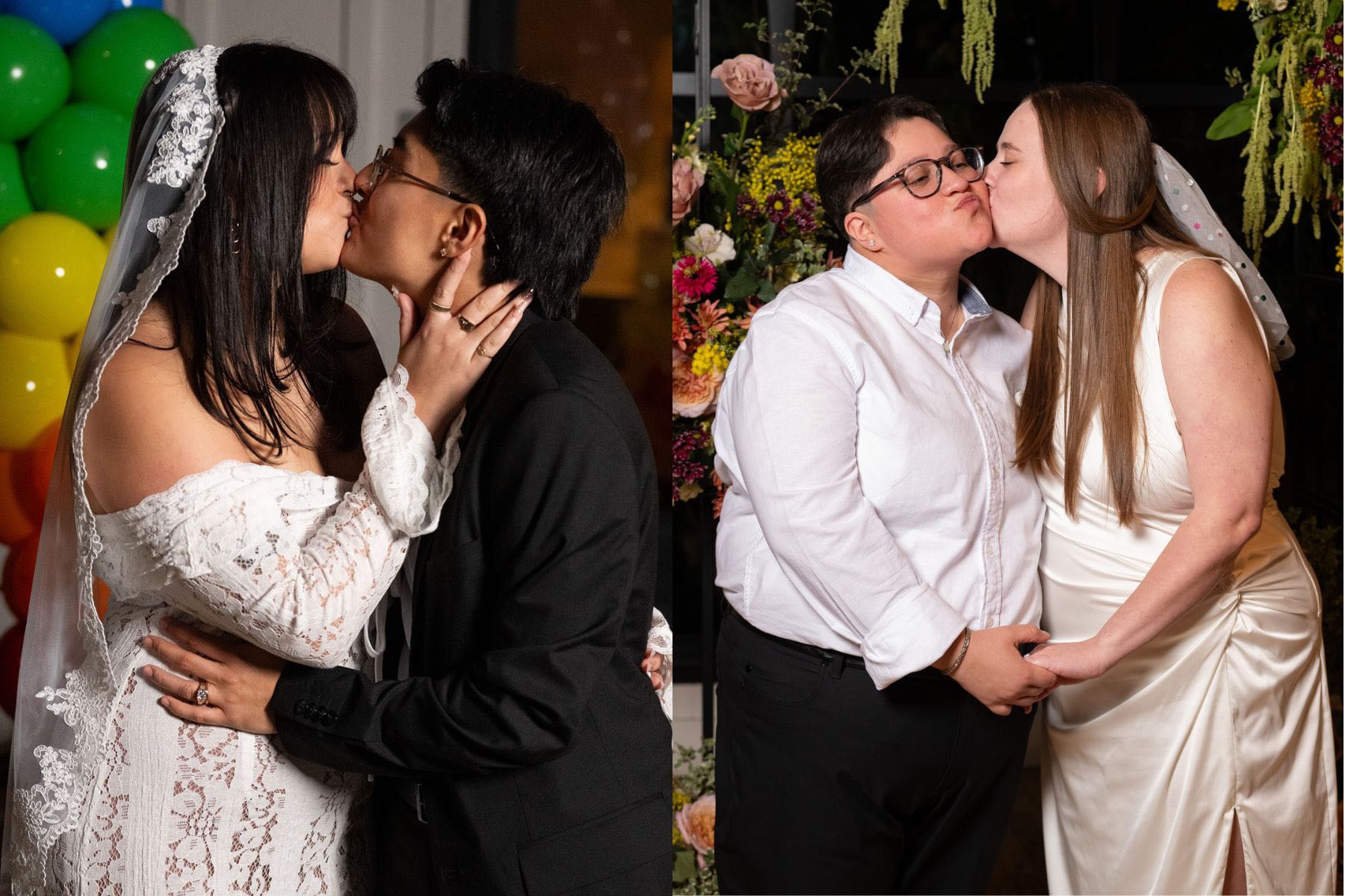 A big queer Texas wedding party celebrates LGBTQ+ marriage