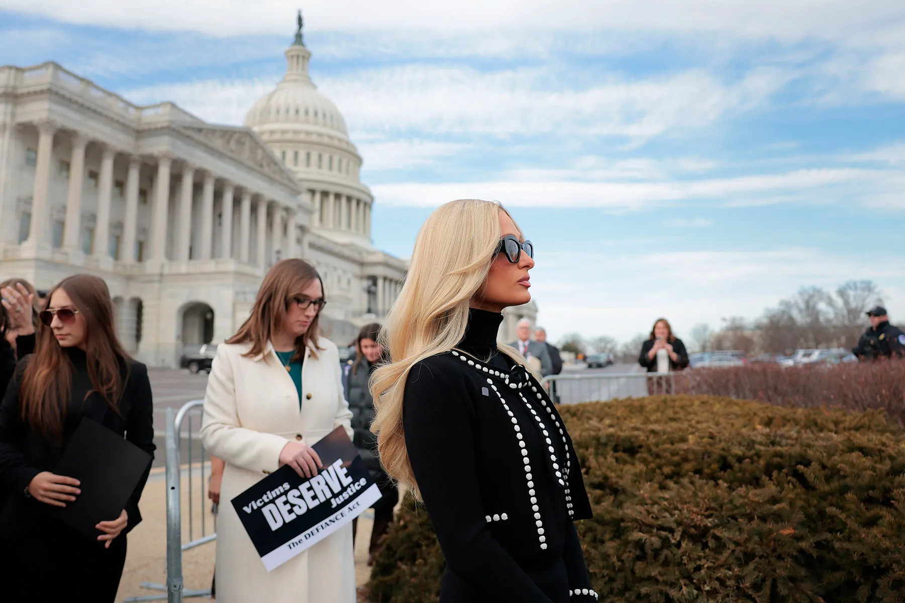 Paris Hilton visits Capitol Hill to push for nonconsensual deepfakes bill
