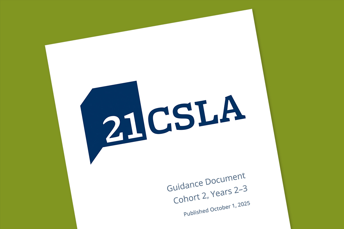 21CSLA Guidance Document (October 2025) | 21CSLA