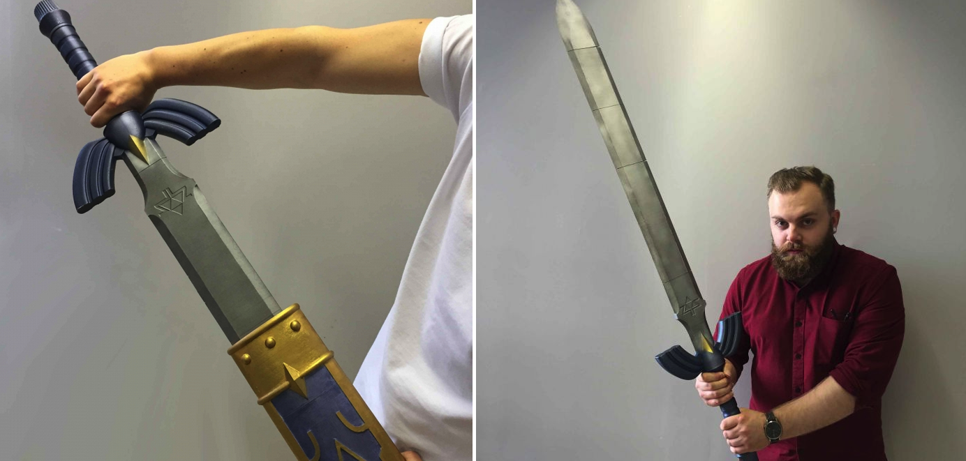 It’s Dangerous to Go Alone! 3D Print This Legend of Zelda Master Sword! - 3DPrint.com | Additive Manufacturing Business