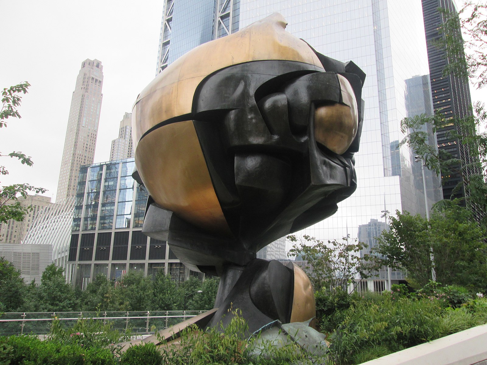 How the World Trade Center Sphere Traveled NYC After 9/11 - 911 Ground Zero
