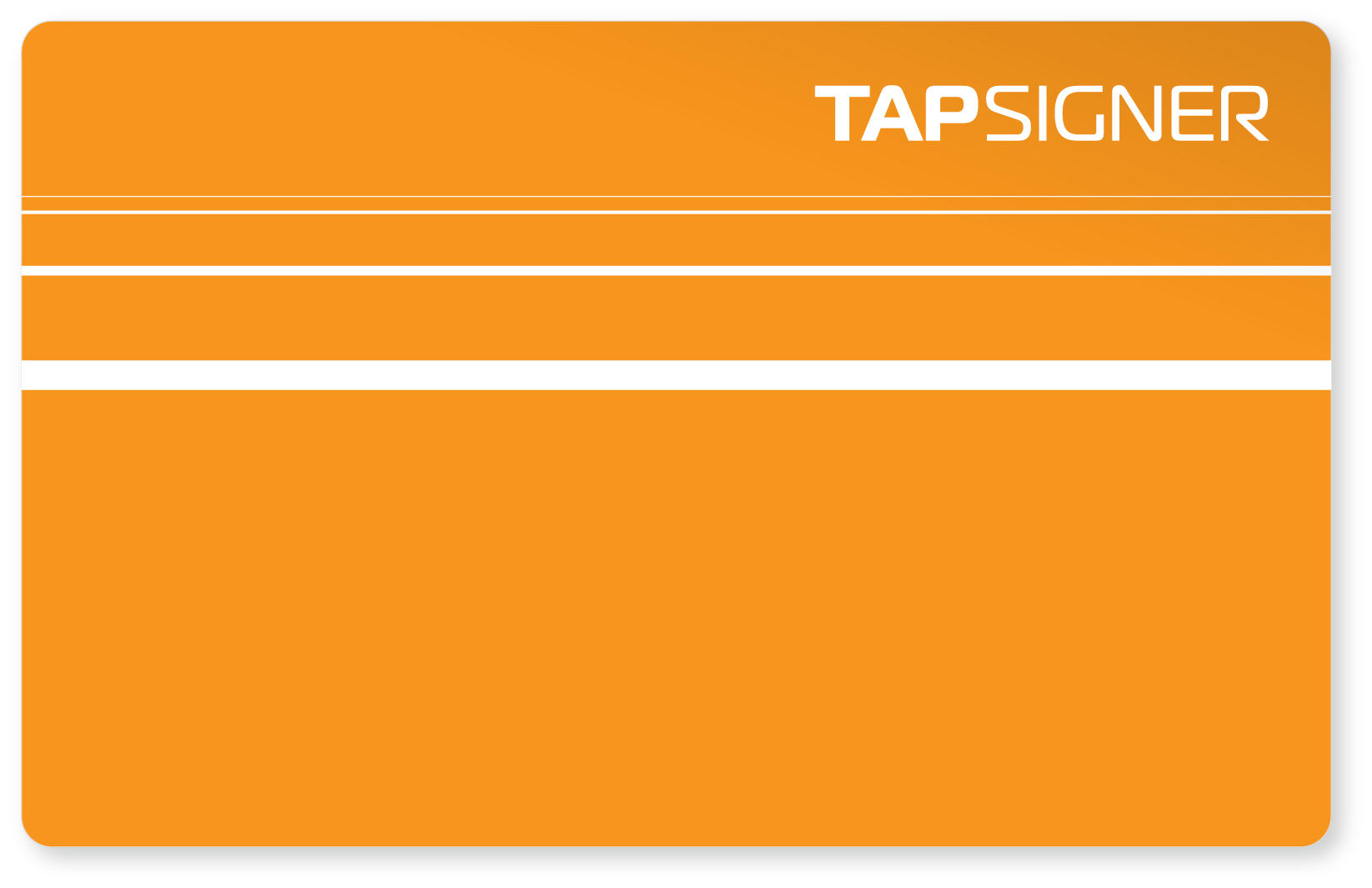 TAPSIGNER® - A simple #Bitcoin wallet in your pocket.