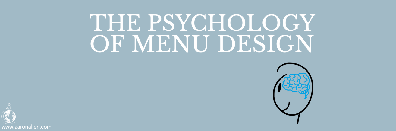 The Psychology of Restaurant Menu Design
