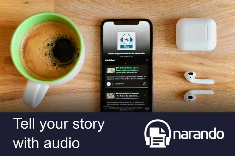 narando - Audio production and publishing for companies and brands