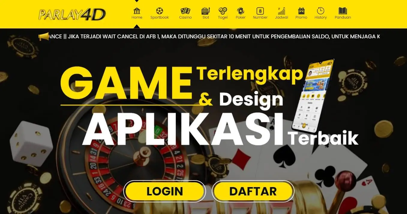 Parlay4d - Situs Judi Slot Online Gacor Hari ini