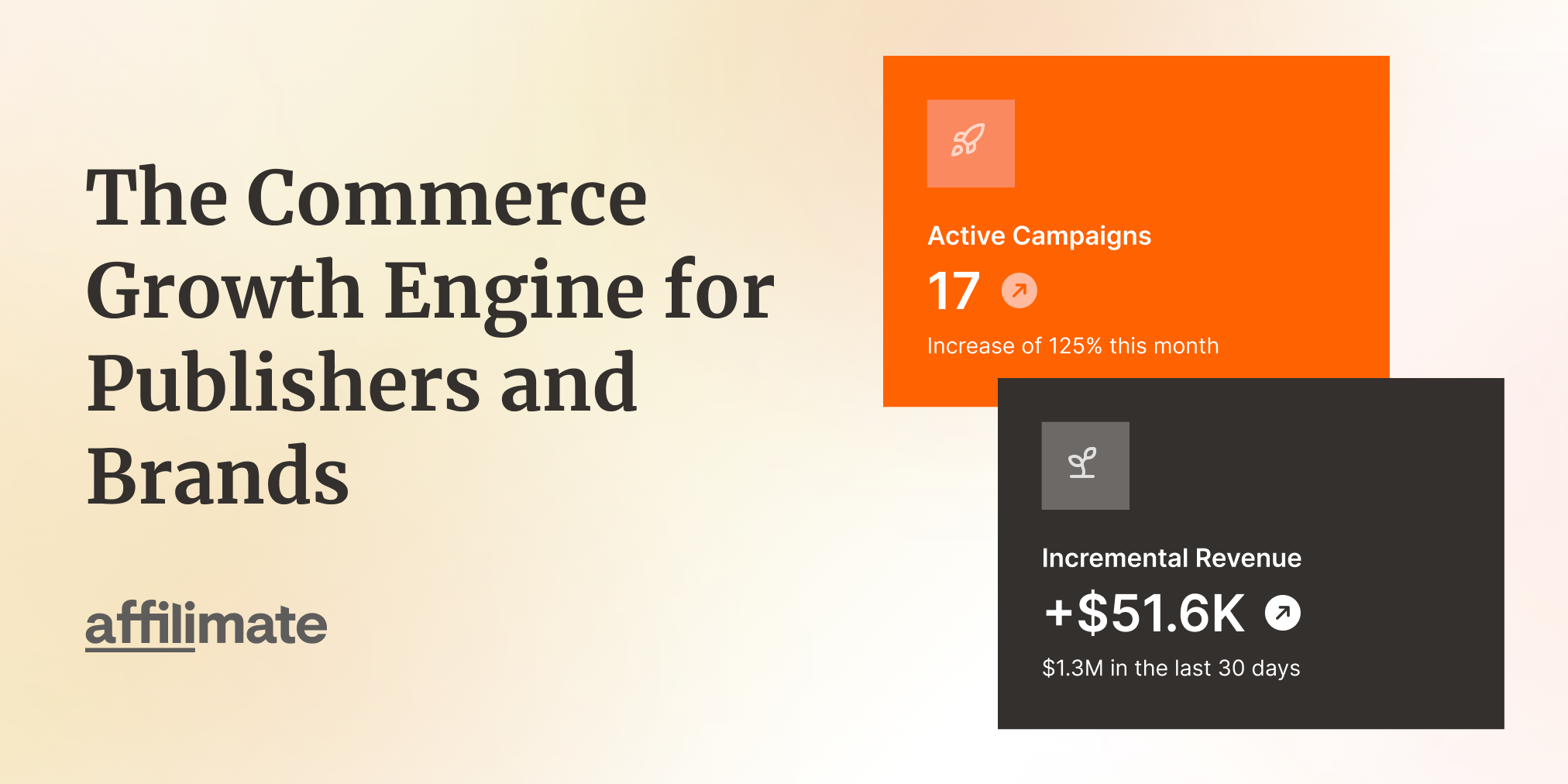 The Commerce Growth Engine for Publishers and Brands · Affilimate