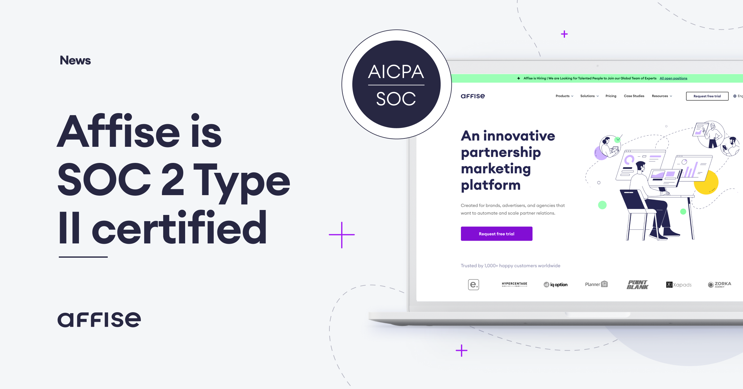 SOC 2 Type II Certification | Affise Secures Data Compliance
