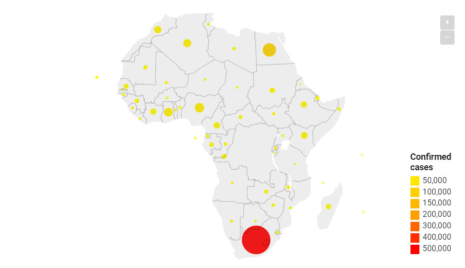 Coronavirus in Africa Tracker: How many covid-19 cases & where? [Latest] | African Arguments