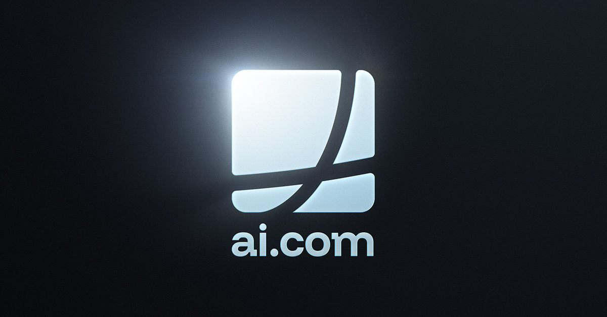 ai.com Launches with Super Bowl Ad - ai.com | ai.com