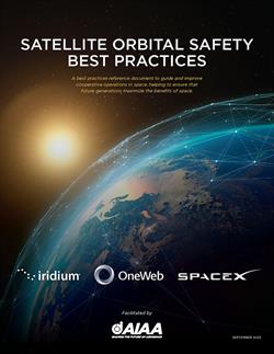 JUST RELEASED: “Satellite Orbital Safety Best Practices” Reference Guide | AIAA
