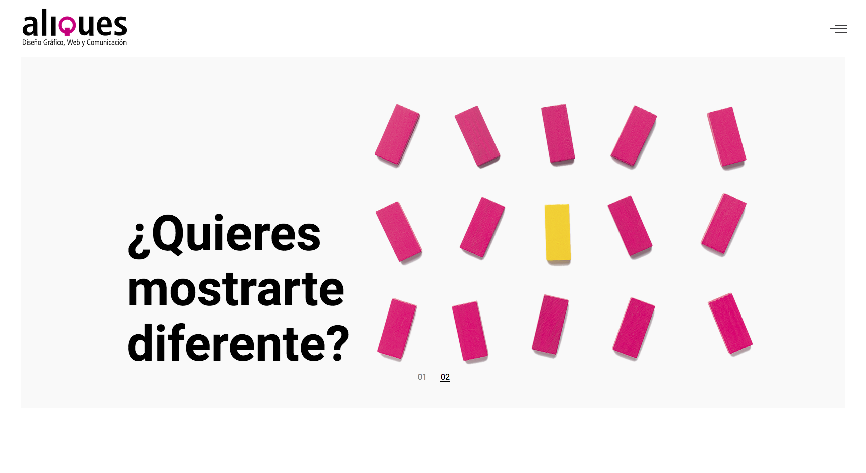 Aliques Diseño Gráfico, Web y Comunicación