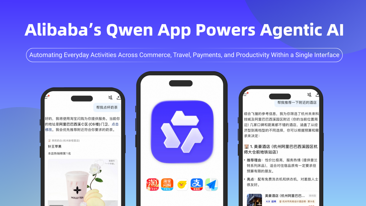 Alibaba’s Qwen App Advances Agentic AI Strategy by Turning Core Ecosystem Services into Executable AI Capabilities | Alizila