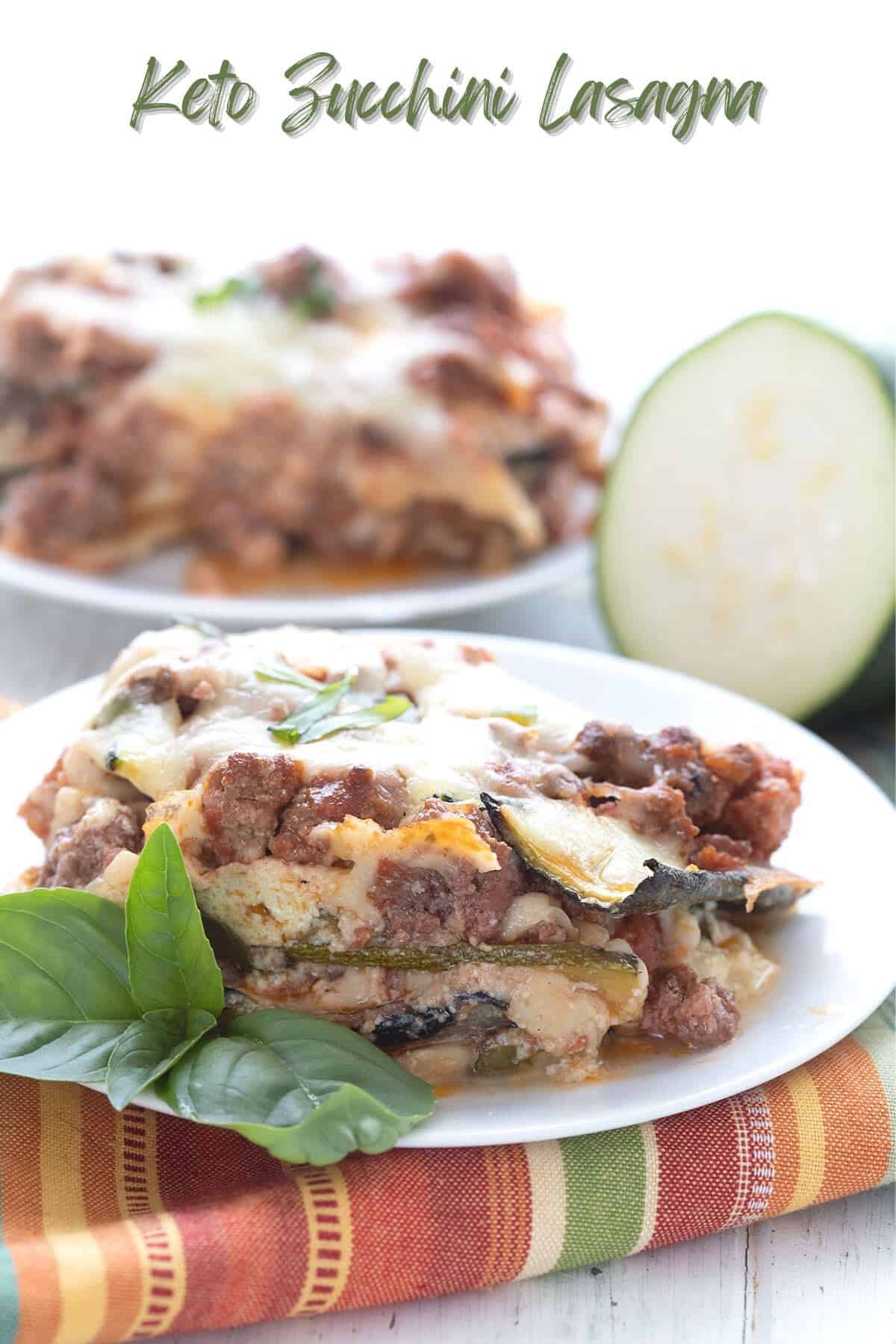 Keto Zucchini Lasagna - All Day I Dream About Food