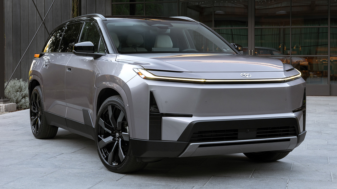 US-Built 2027 Toyota Highlander Revealed As An Electric Vehicle - American Cars And Racing