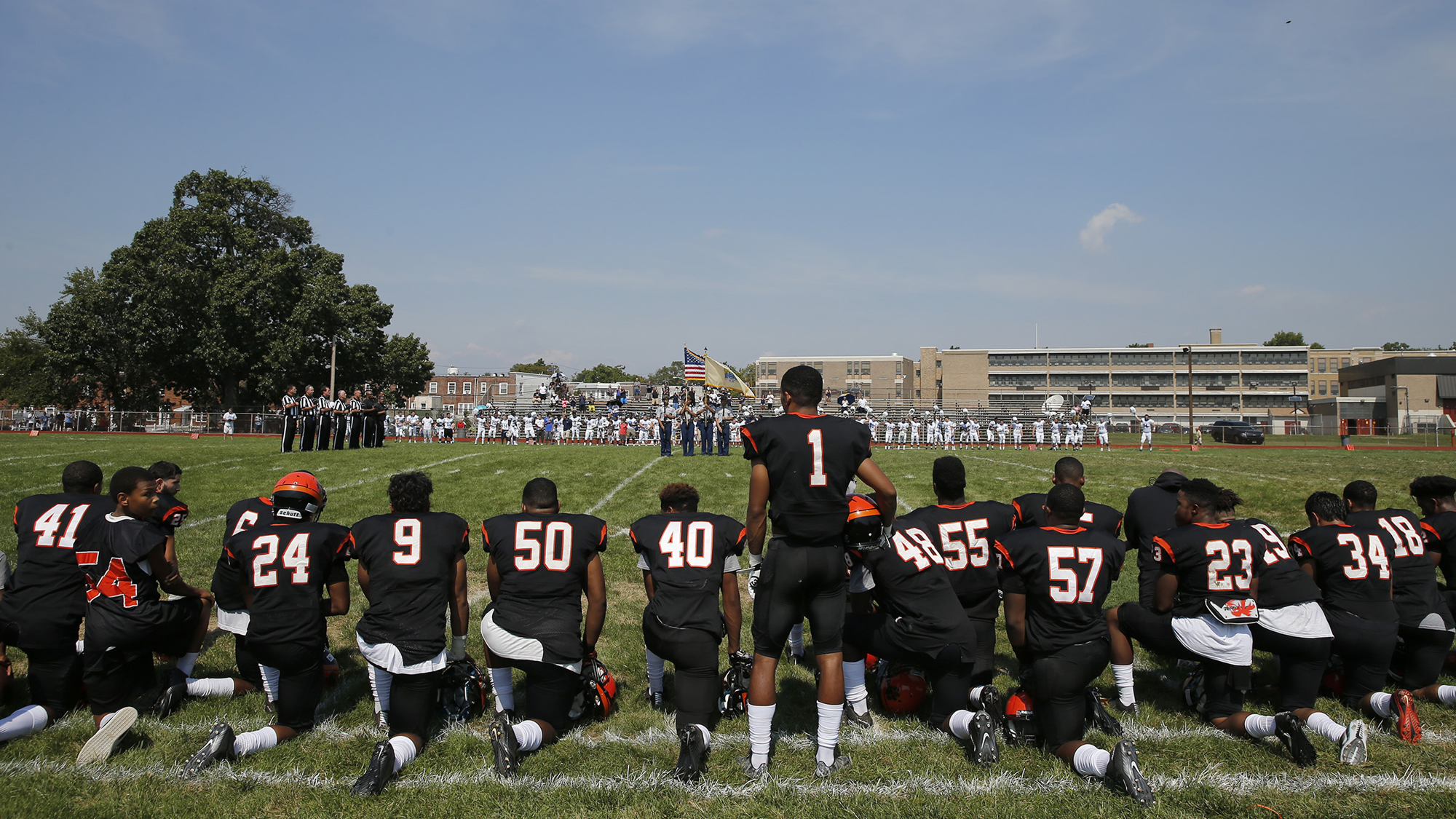 High school football players following Kaepernick's lead - Andscape
