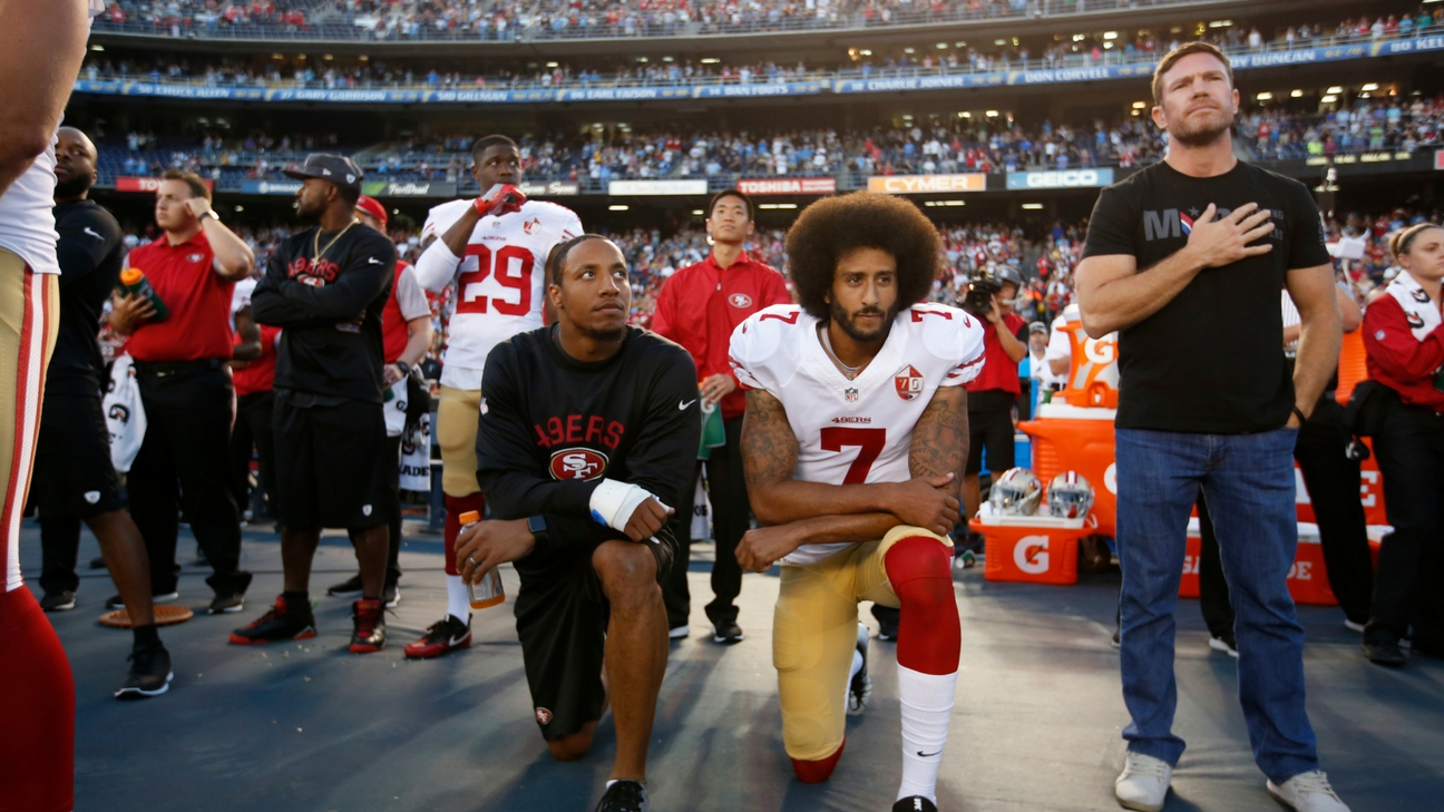 A timeline of events since Colin Kaepernick's national anthem protest - Andscape