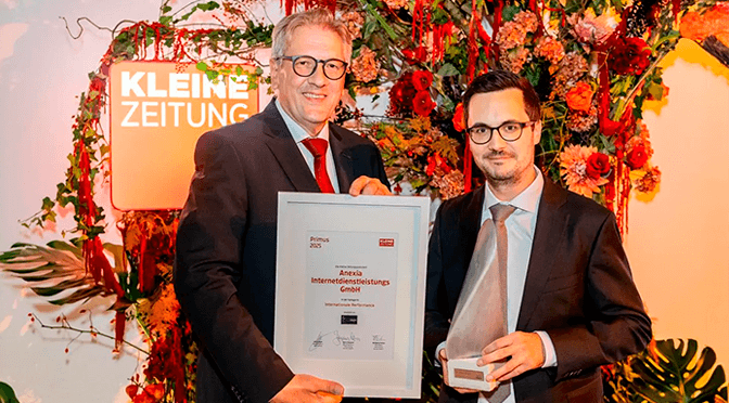 Primus Award 2025 goes to Anexia - ANEXIA Blog