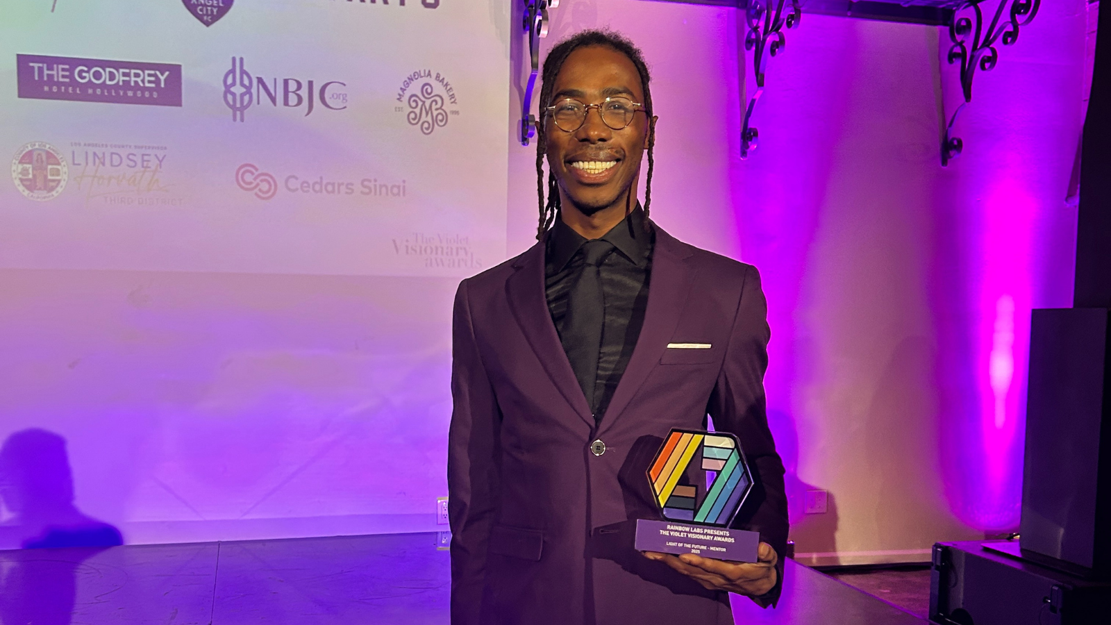 Alum Terrell Green Honored With Light of the Future Award for Transformative Youth Mentorship