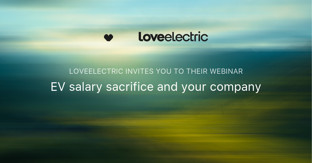 EV salary sacrifice and your company | loveelectric