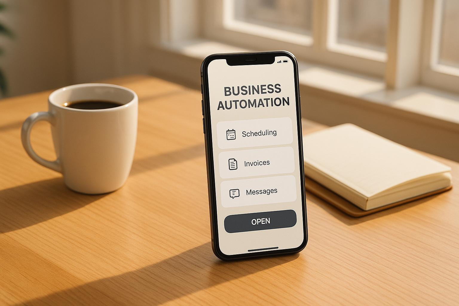 How Mobile Apps Automate Small Business Processes