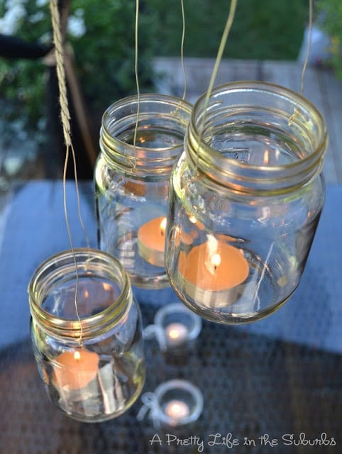 How to Make Mason Jar Lanterns - A Pretty Life In The Suburbs