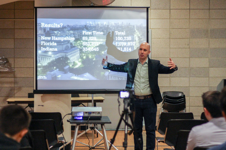 At CUCR event, former Trump staffer describes effort to sway 2016 election