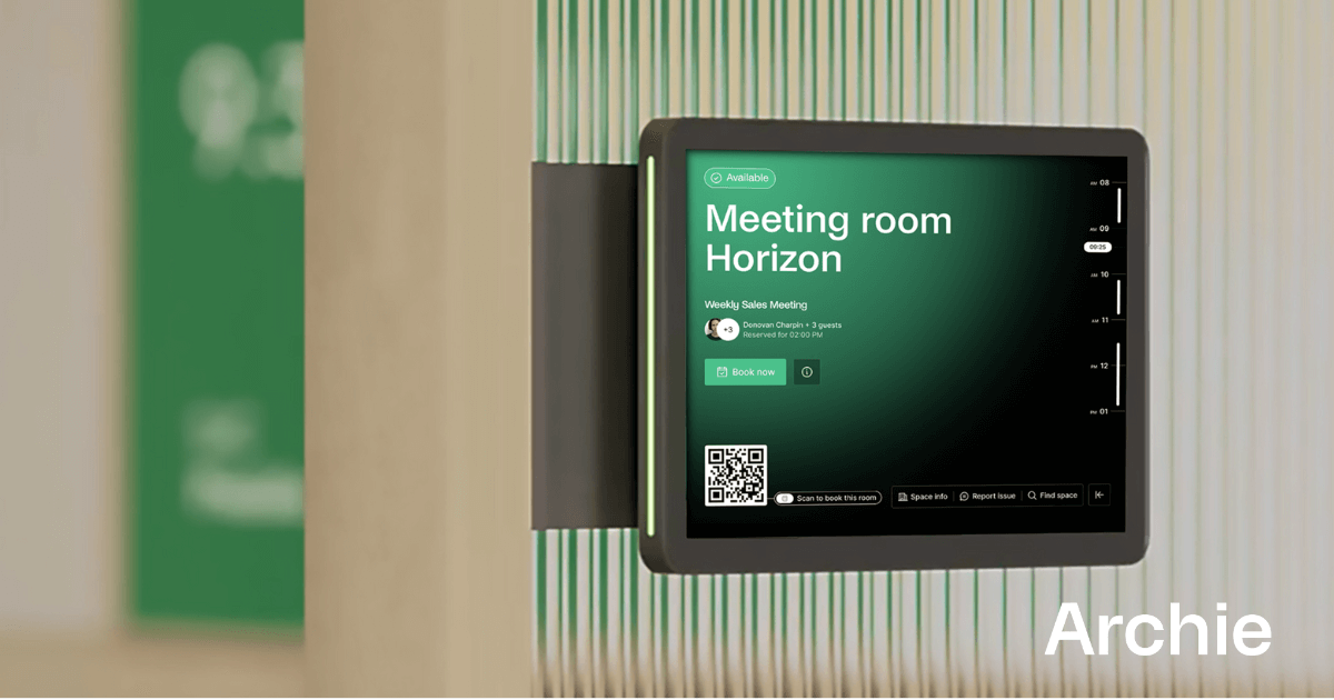 Meeting Room Booking System | Try Archie - Rated 4.9/5 on G2