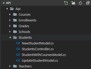 API Feature Folders - Ardalis (Steve Smith)