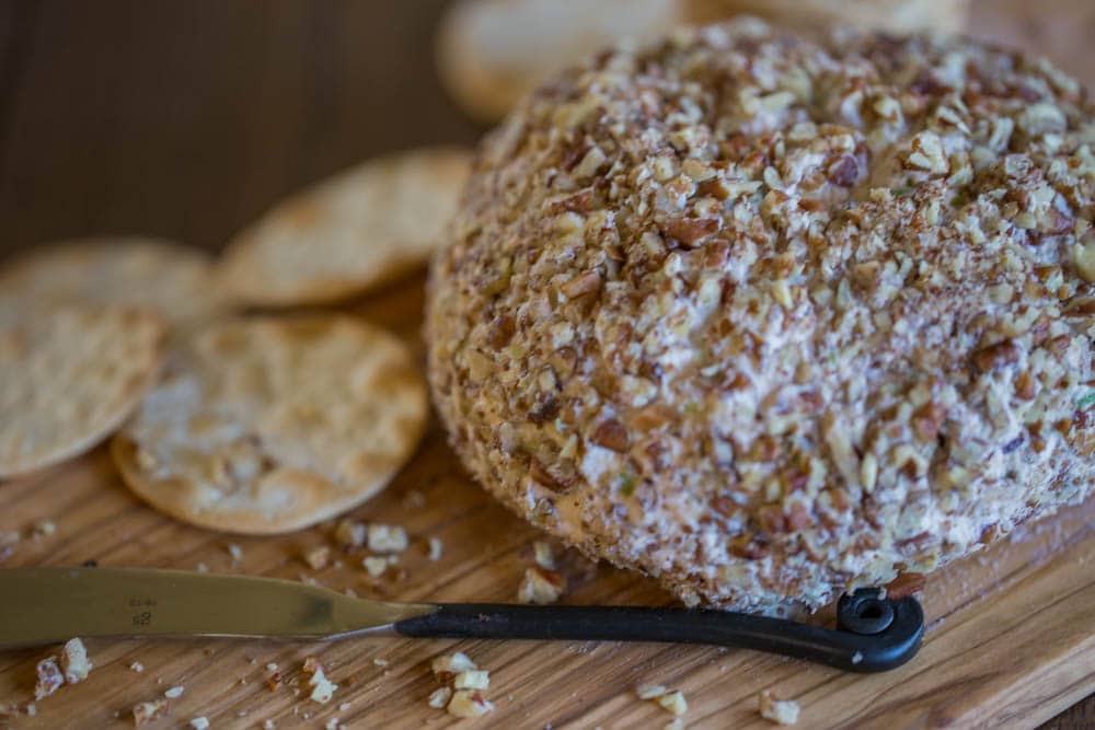 Smoked Salmon Cheese Ball - Artzy Foodie