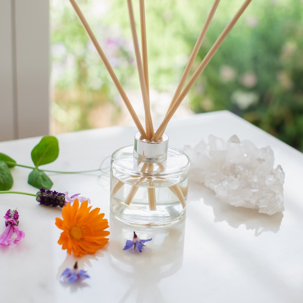 DIY Reed Diffuser - Lemongrass + Ginger - Ascension Kitchen