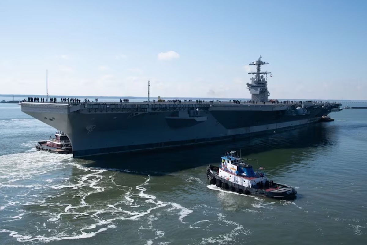 USS John F Kennedy exposes America's carrier crunch vs China - Asia Times