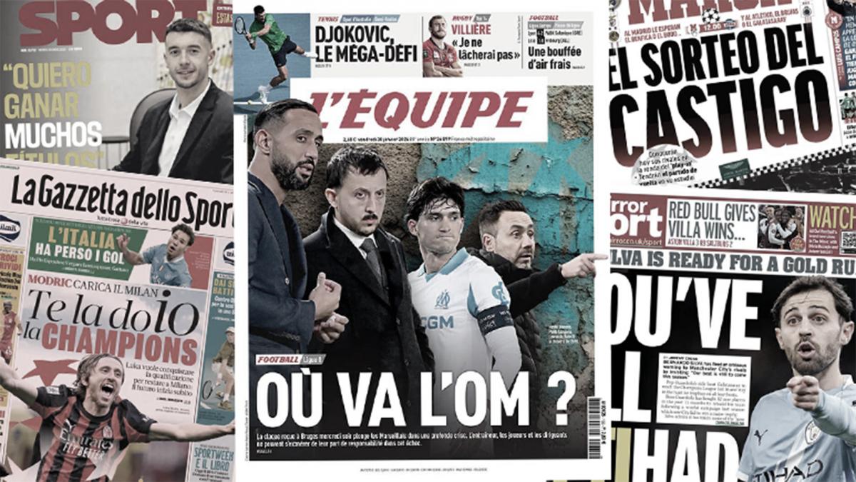 Le tirage au sort de la Ligue des champions enflamme la presse européenne, un cadre de Manchester United divise en interne