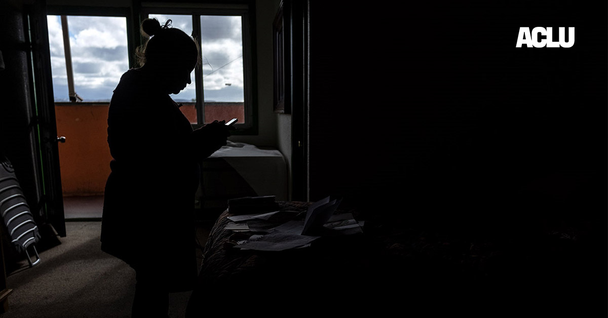 “If I Could Just Look at Her” | American Civil Liberties Union