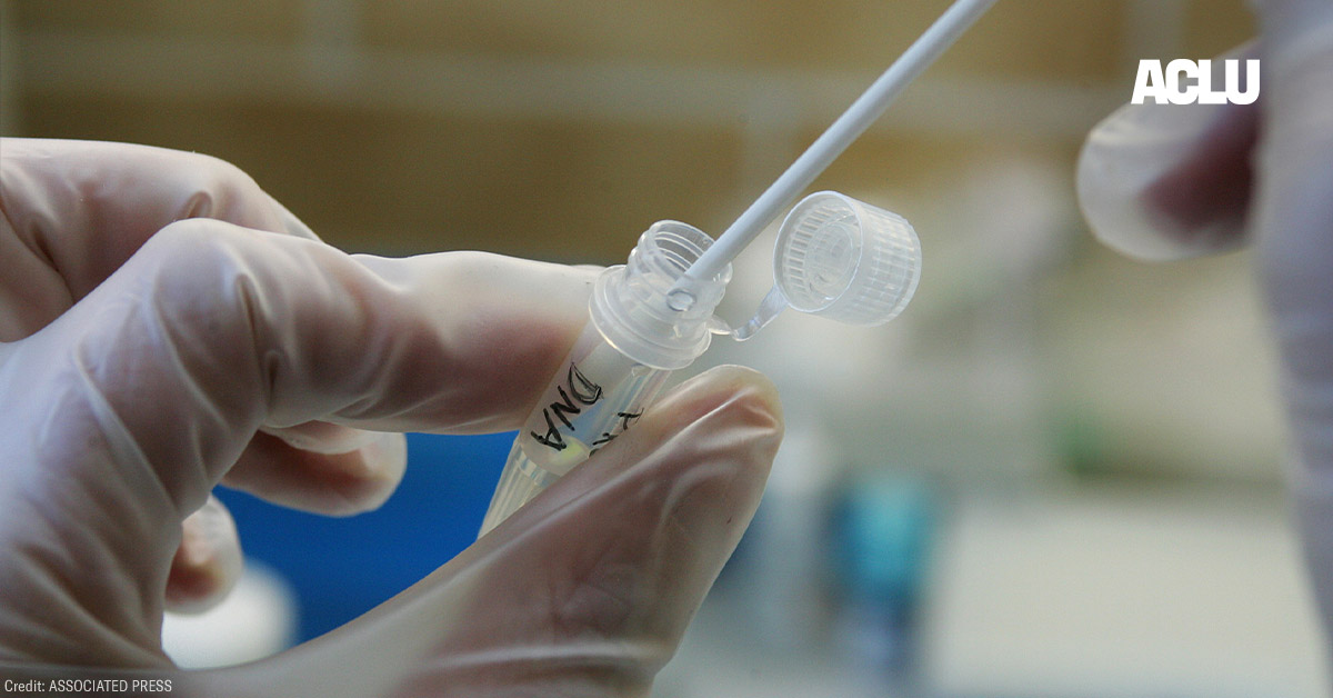 Police Need a Warrant to Collect DNA We Inevitably Leave Behind | American Civil Liberties Union