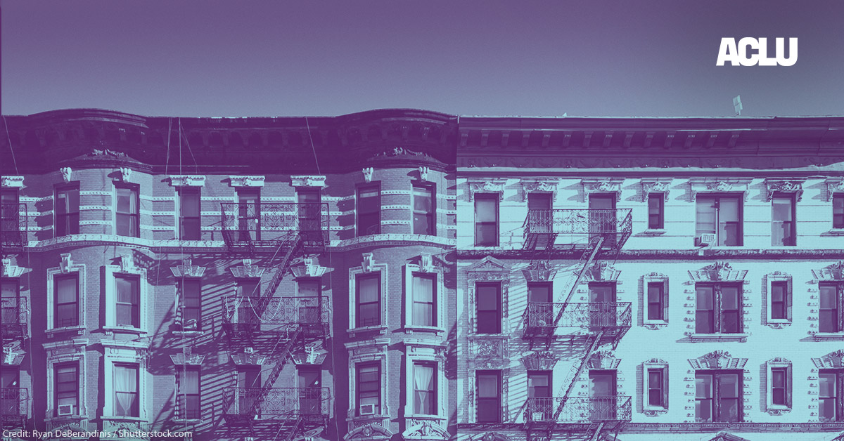 To Address Systemic Racism, We Must Dismantle Housing Discrimination and Segregation | American Civil Liberties Union