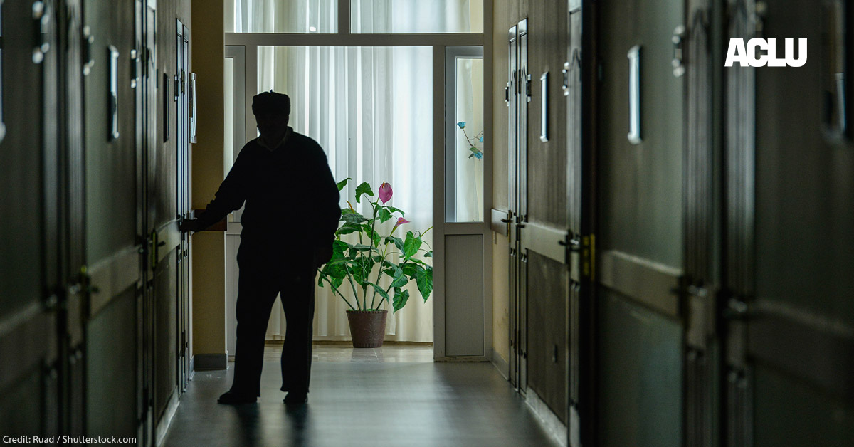 Seniors and People with Disabilities Want to Live in Our Homes, Not Nursing Homes. Will Congress Let Us? | American Civil Liberties Union