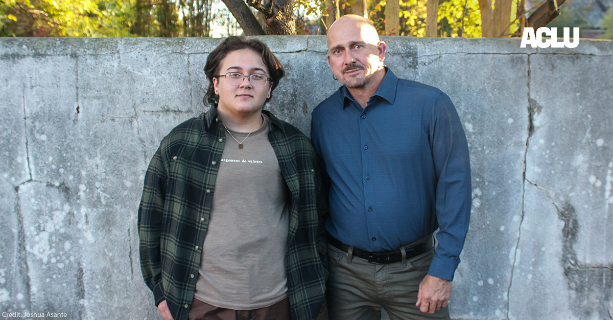 I’m Proud of My Transgender Son. The Health Care He Needs Shouldn’t Be Up for Debate. | American Civil Liberties Union