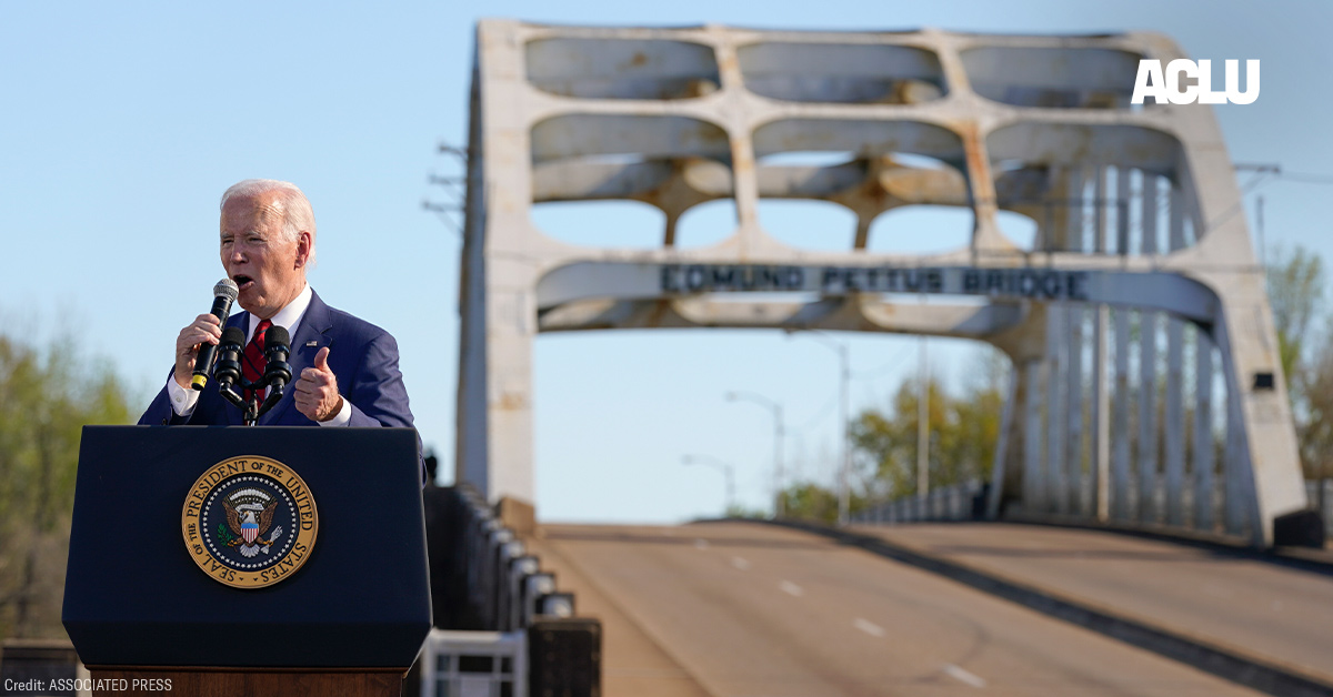 Biden Can Expand Voting Access Through His Executive Order | American Civil Liberties Union