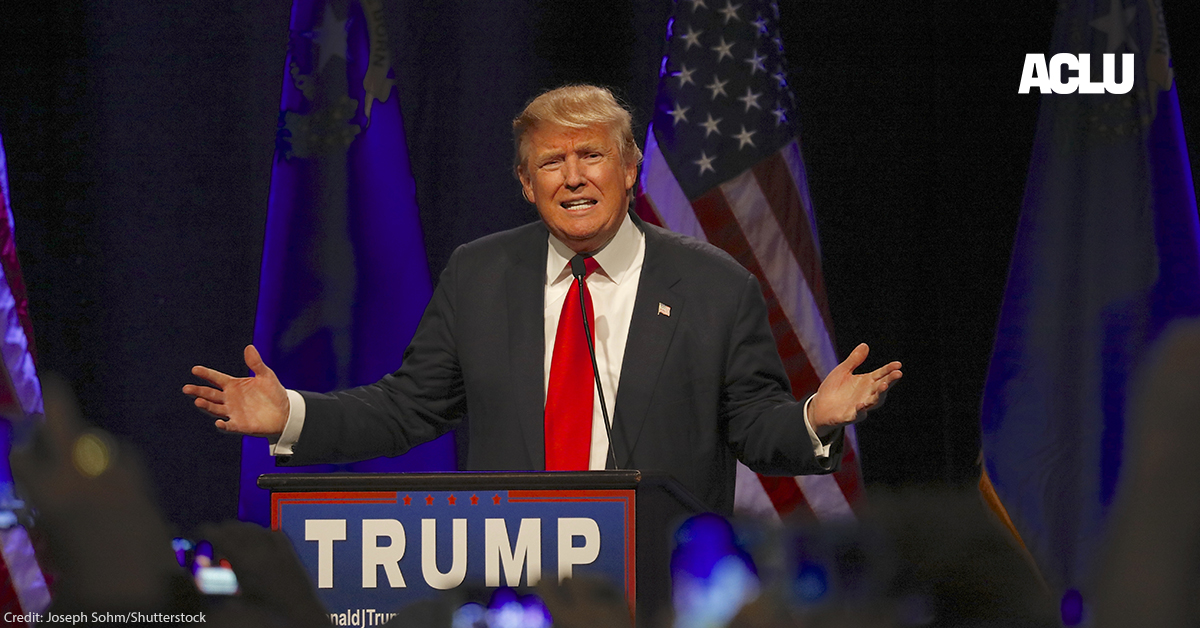 Despair and Resignation Are Not A Strategy: How to Fight Back In A Second Trump Term. | American Civil Liberties Union