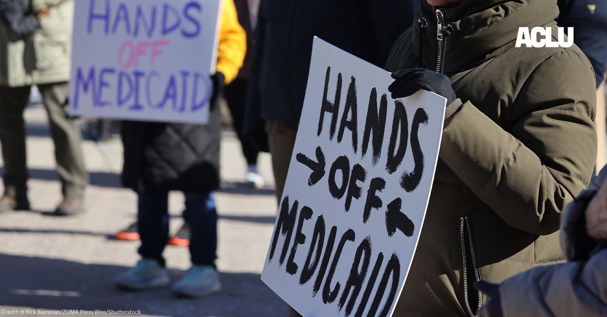 Medicaid is a Lifeline for People with Disabilities. Congress Must Act to Save It. | American Civil Liberties Union