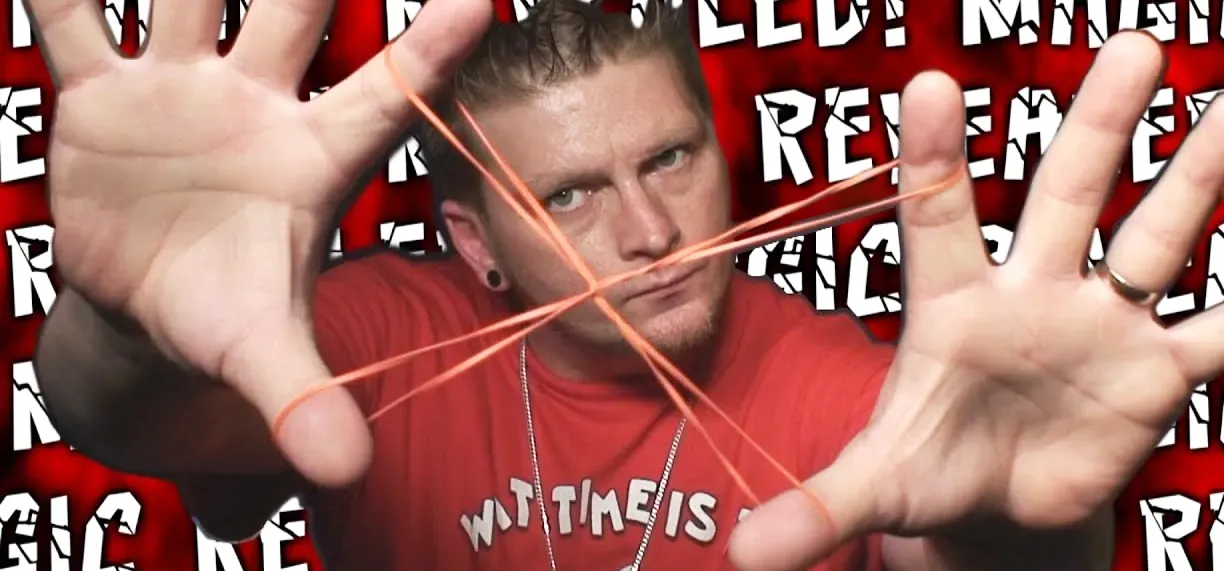How to Do the Penetrating Rubber Bands Trick (Crazy Man's Handcuffs)