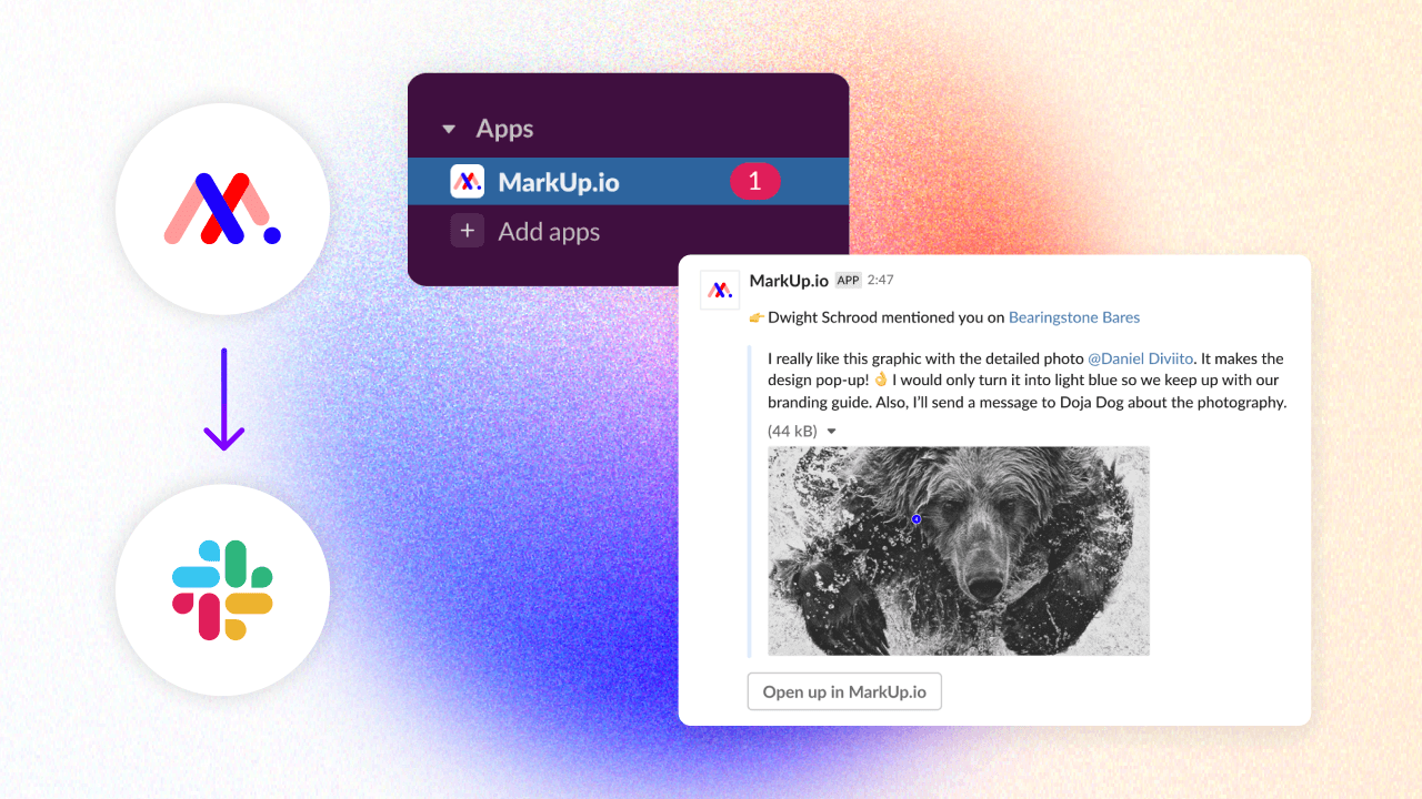 Slack to the future! 🚀 Taking off with MarkUp.io’s new Slack integration - Markup.io