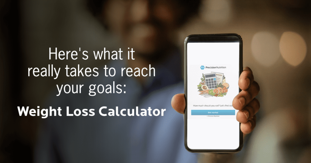 Precision Nutrition's Weight Loss Calculator | Precision Nutrition